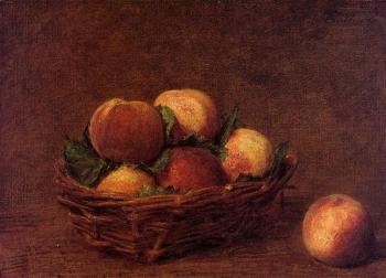 Henri Fantin-Latour : Still Life with Peaches